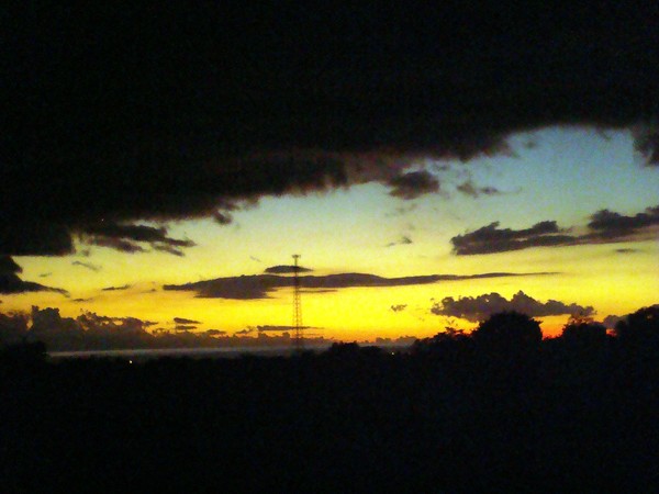 Sunset at the Dark Side