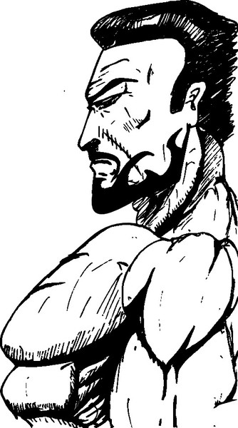 profile comic art