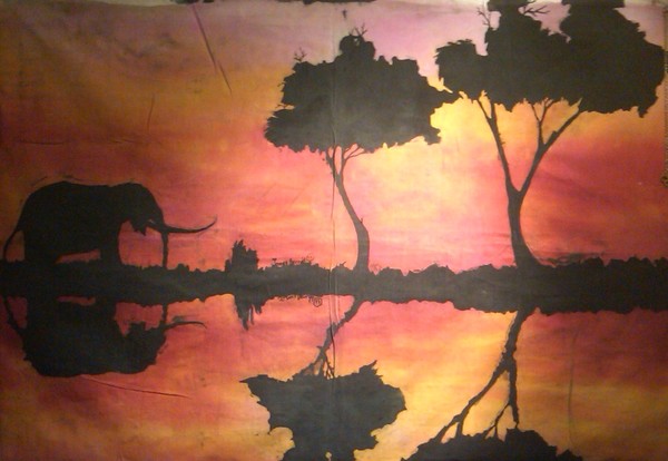 Silhouette on the Water