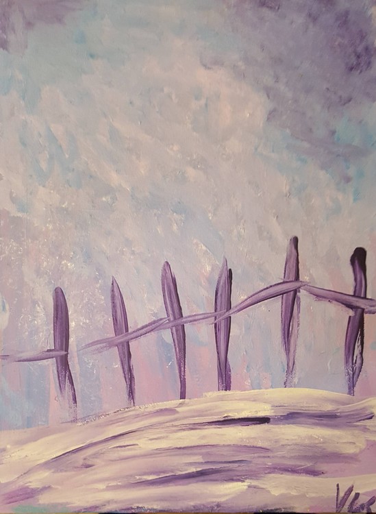 Purple Fence