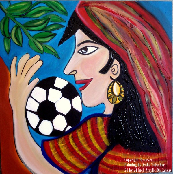 Village Girl's Soccer Ball
