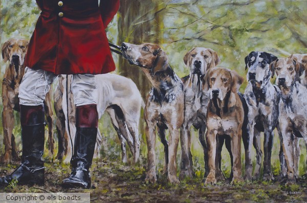 hunting scene