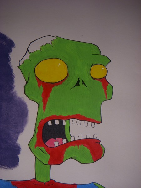 unfinished zombie