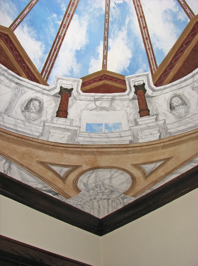 Ceiling Mural Detail