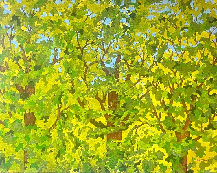 TREES TOO. $150.00