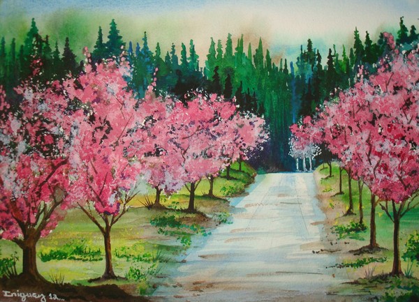 SPRING BLOSSOMS, path