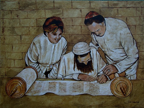 Touching Torah