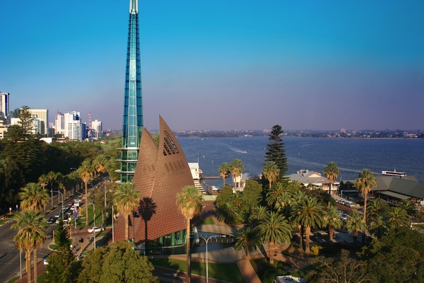 Perth, Australia. The Foreshore 'Bell Tower'