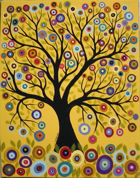Tree of Life on Peach