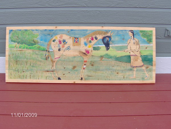 painted horse