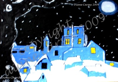 Snowy Church