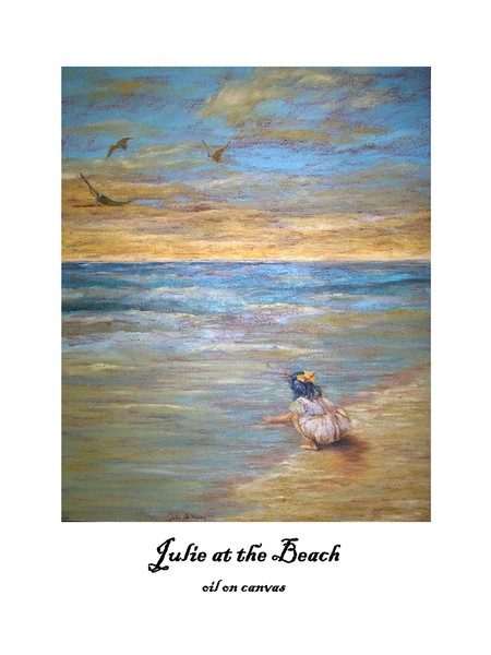Julie at the Beach