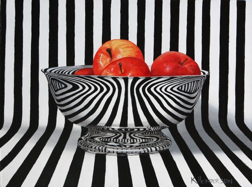 Apples and Stripes by K Henderson
