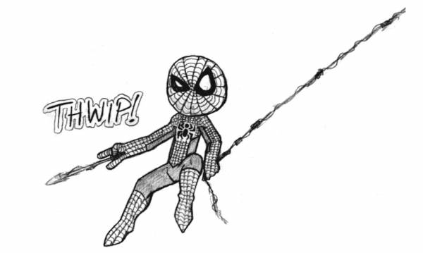 Cartoon Spidey
