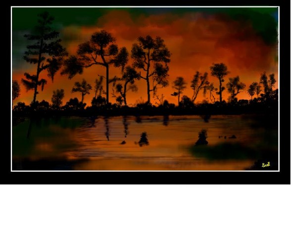 Bayou at Dusk