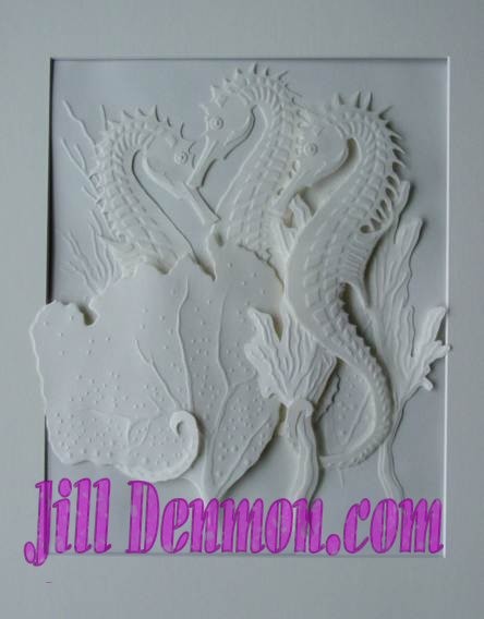 White Seahorses