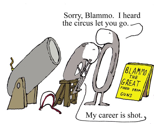 fired from guns