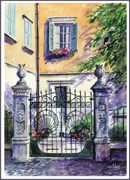 Old Italian style in Garda