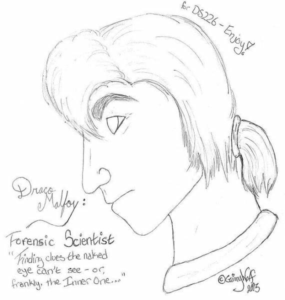 Draco Malfoy: Forensic Scientist