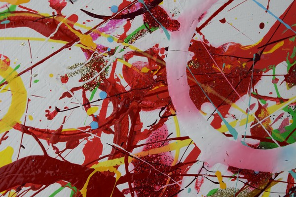 Red Bubbles 010 Print (7)