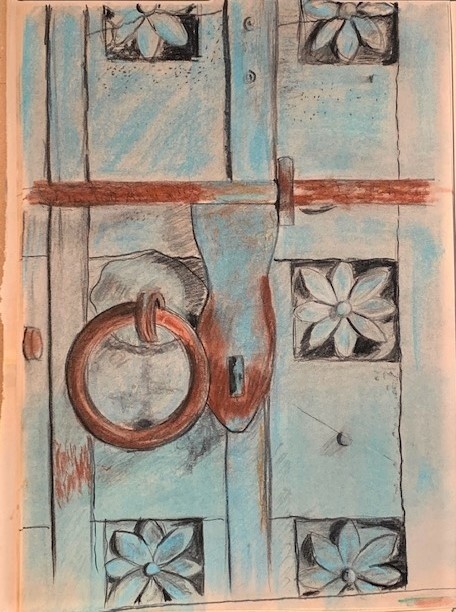 Behind the doors