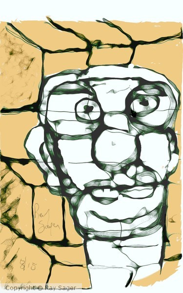 Cubist Impresionist Man