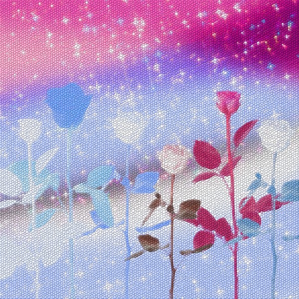 Abstract Roses