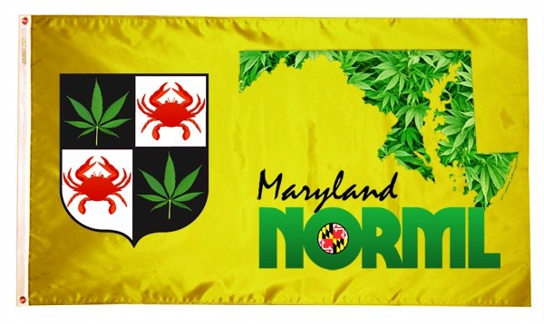 Maryland flag CRAB NORML