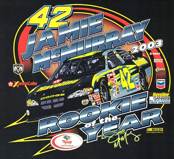 2003 Rookie of the year-Jamie McMurry
