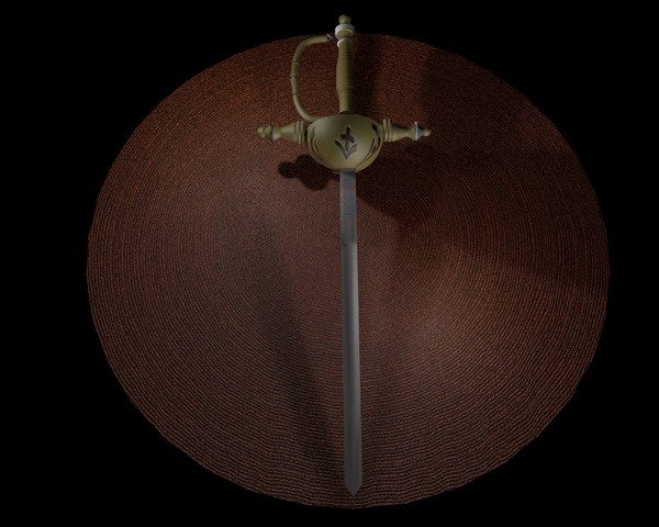 Elegant Sword (Top View)