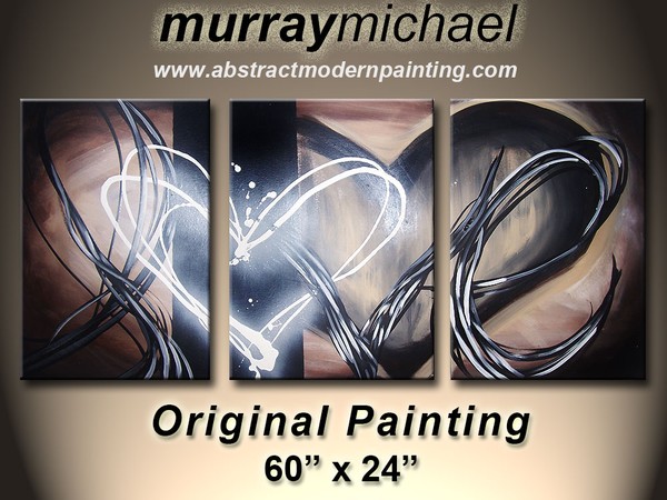 abstract painting brownlove