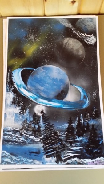 Blue Saturn 1