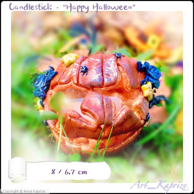 Candlestick Happy Halloween Party Holiday Atmosphe