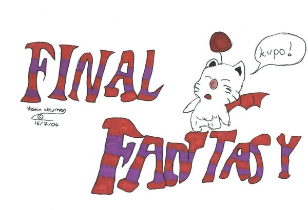 Final Fantasy logo design