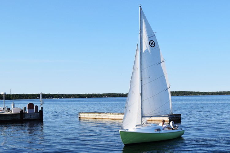 Sailor boat
