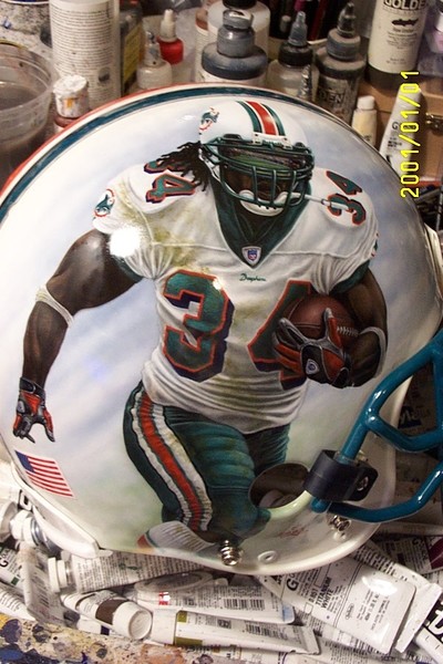 Ricky Williams Helmet