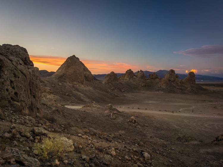 Trona Pinnacles Sunset
