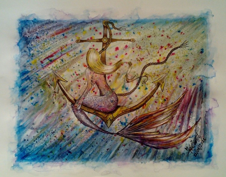 Anchored
