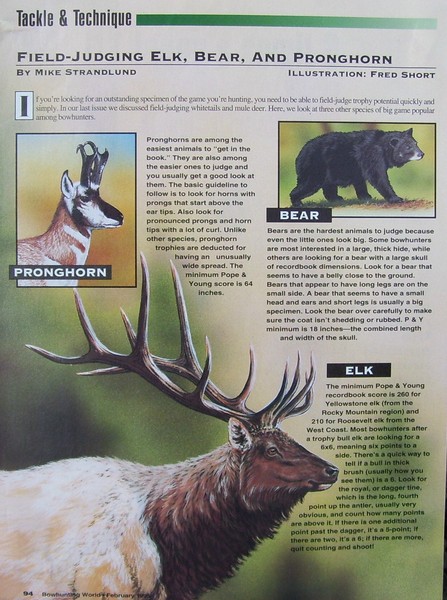 Elk/Bear game page