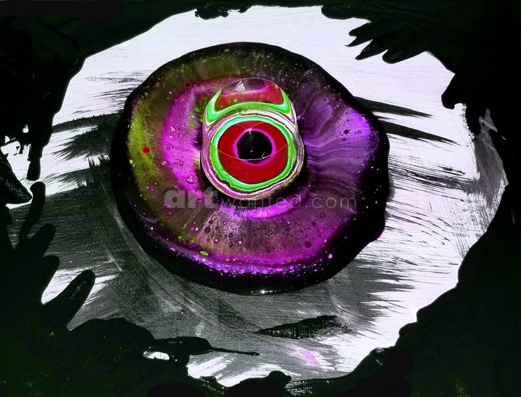 The Almost All Seeing Eye (in pink)