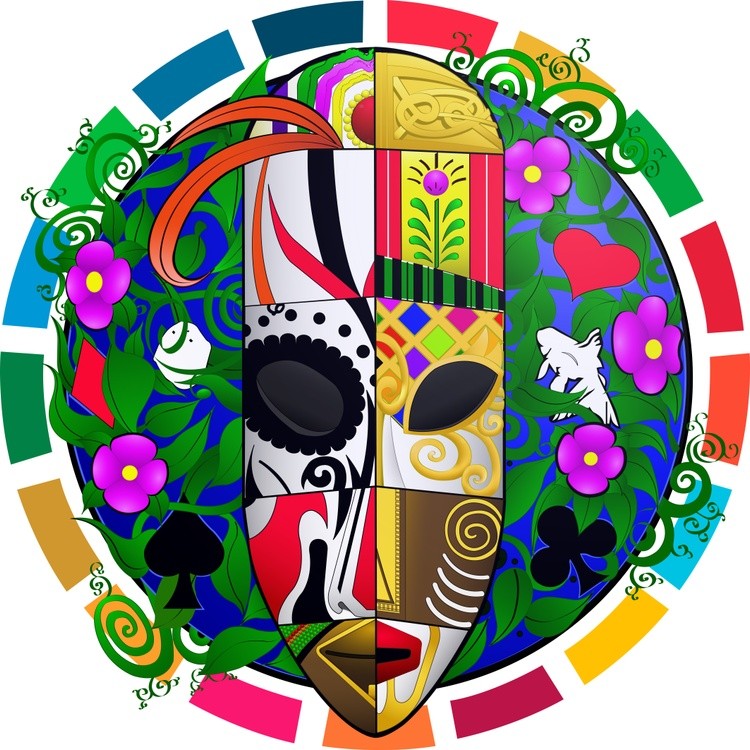 Connecting Cultures Mask