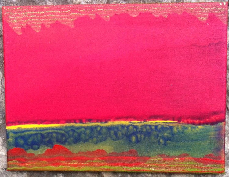 red landscape