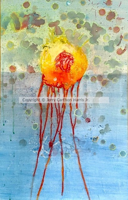 Composition #5 w: yellow orb