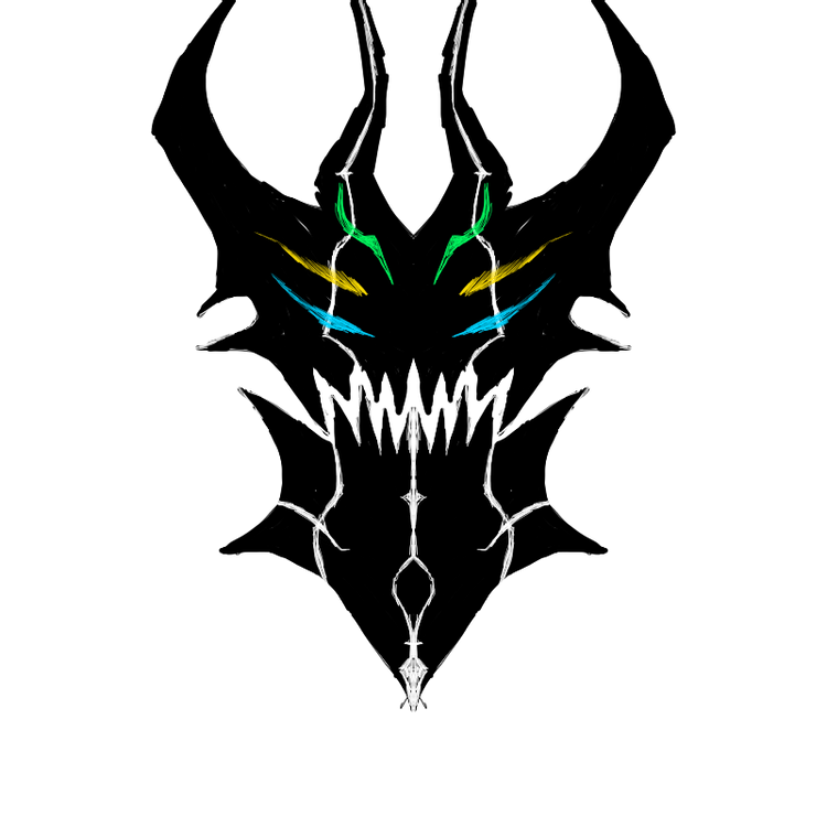demon face