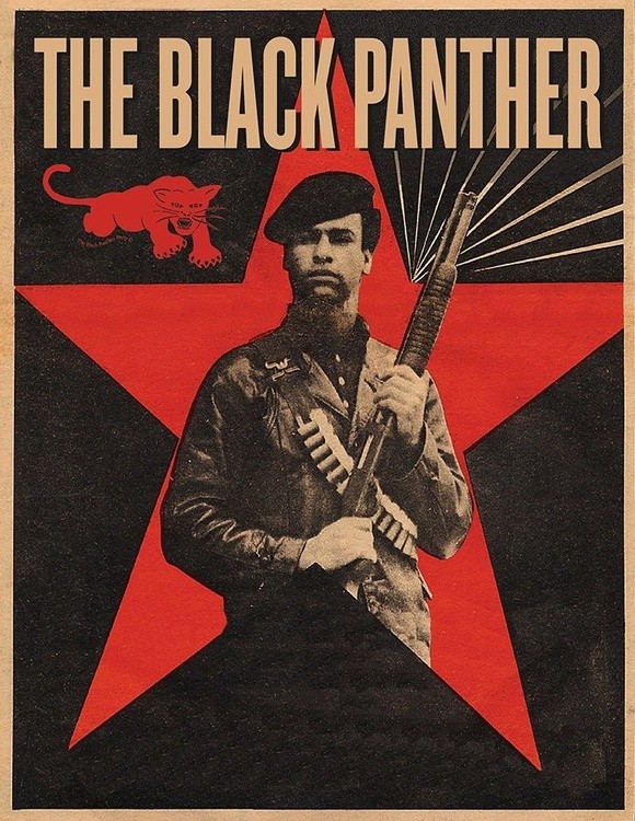  Black Panther Newspaper   The Black Panther   Poster 