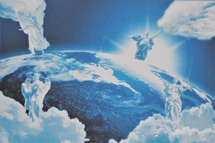 Angels Holding the 4 Winds