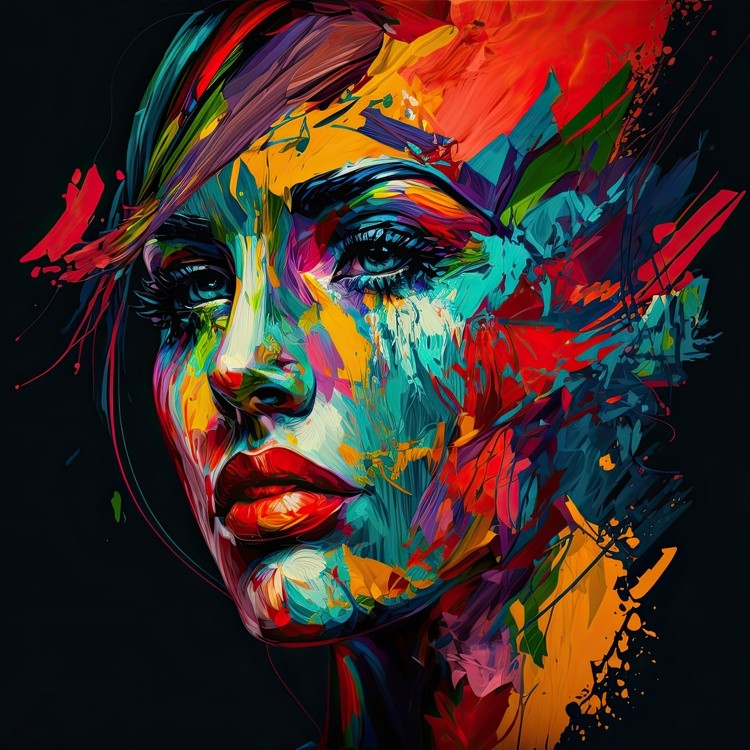 Abstract portrait 2 01