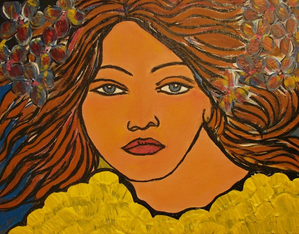 serenidad de mujer  