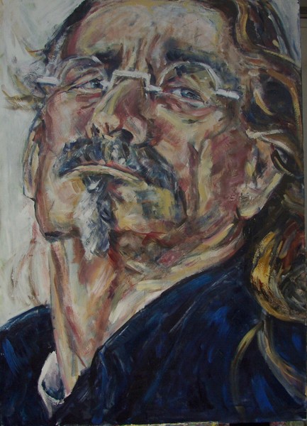 Big Berk, pendant to a portrait of myself