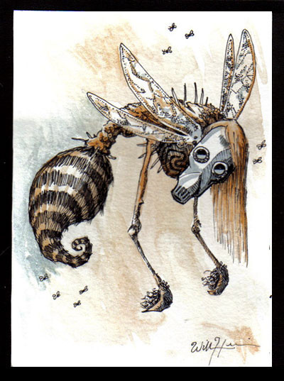 masked hornet